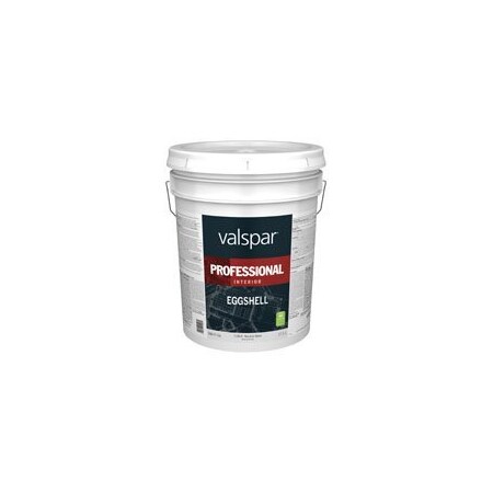 Valspar Interior Paint, Eggshell, Eggshell, 5 gal 11814